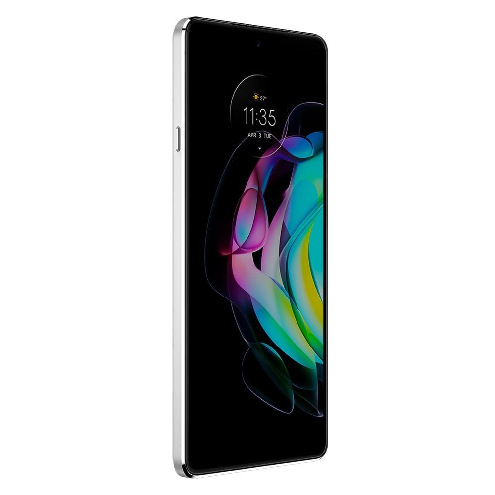 Smartphone Motorola Edge 20 Branco, Tela de 6.7", 5G+Wi-Fi+NFC, And. 11, Câm. Tras. 108+16+8MP, Frontal 32MP, 8GB RAM, 128GB