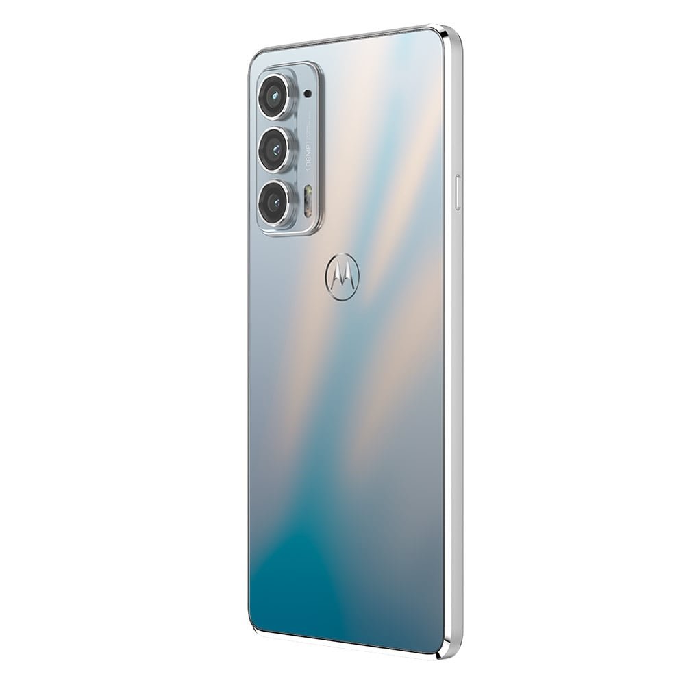 Smartphone Motorola Edge 20 Branco, Tela de 6.7", 5G+Wi-Fi+NFC, And. 11, Câm. Tras. 108+16+8MP, Frontal 32MP, 8GB RAM, 128GB