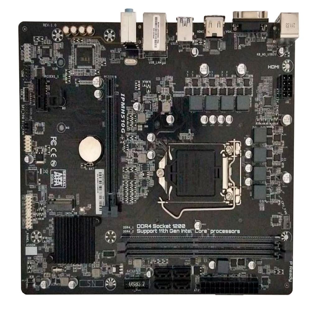 Placa Mãe Pcware IPMH510G, Processador LGA1200, DDR4