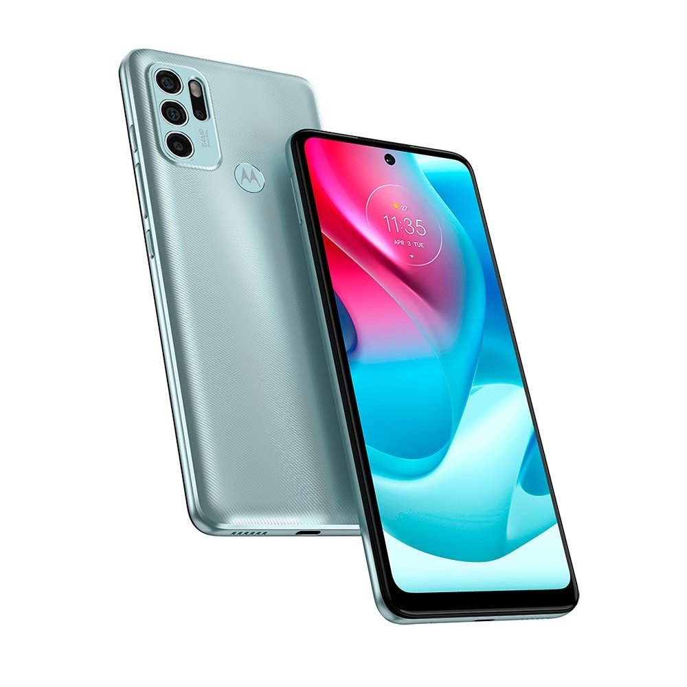 Smartphone Motorola Moto G60S Verde, Tela 6.8", 4G+Wi-Fi+NFC, And. 11, Câm. Tras. de 64+8+5+2MP, Frontal 16MP, 6GB RAM, 128GB