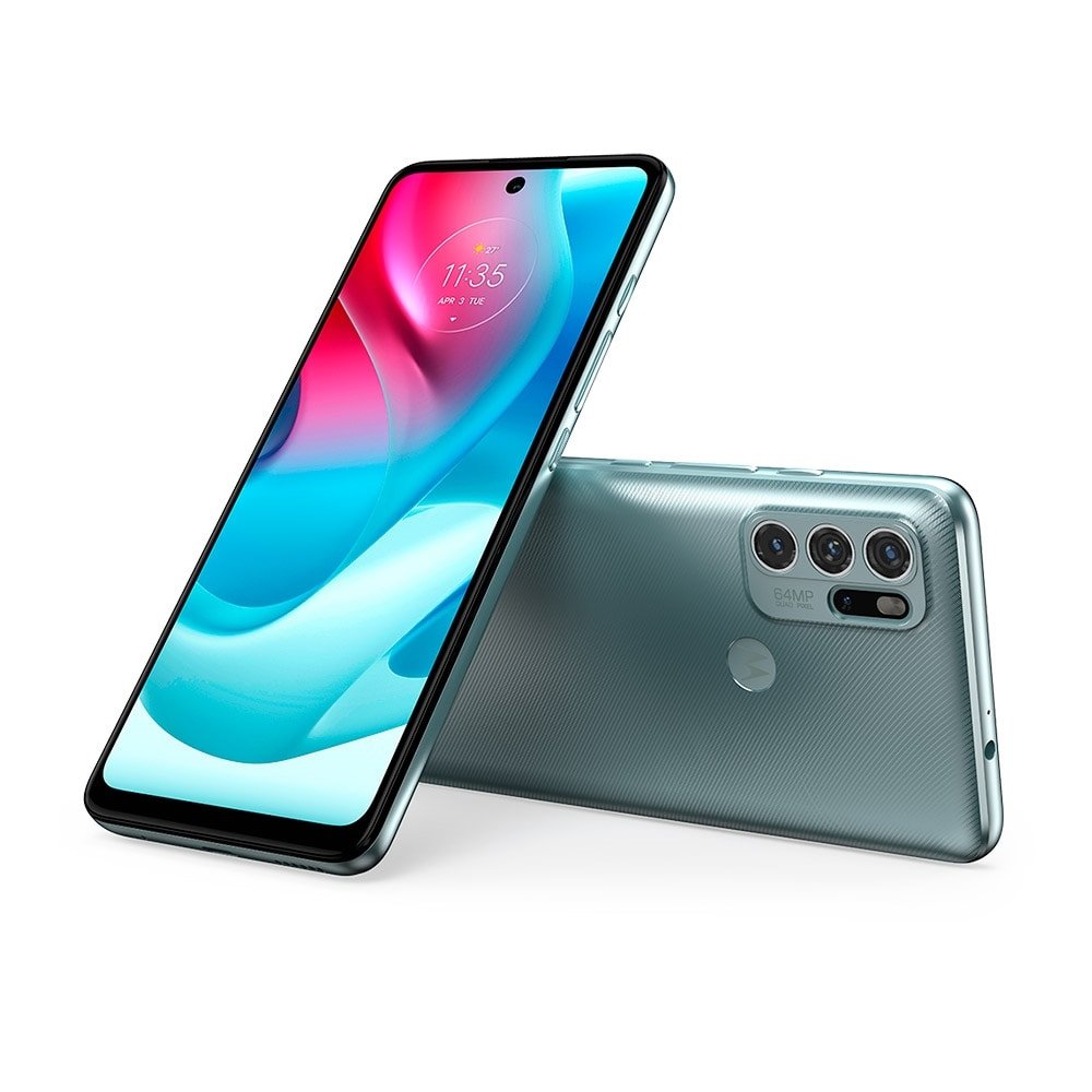 Smartphone Motorola Moto G60S Verde, Tela 6.8", 4G+Wi-Fi+NFC, And. 11, Câm. Tras. de 64+8+5+2MP, Frontal 16MP, 6GB RAM, 128GB