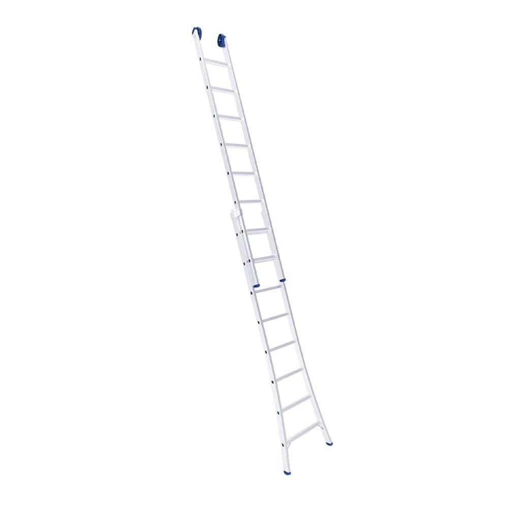 Escada Extensiva Mor Alumínio 8x2 Degraus