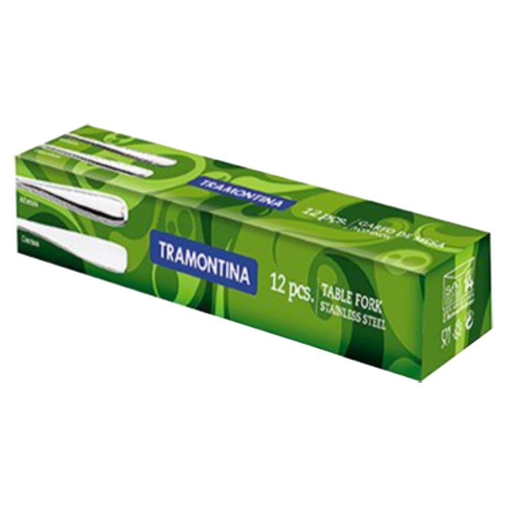 Garfo Tramontina Laguna Inox - Embalagem com 12 Unidades
