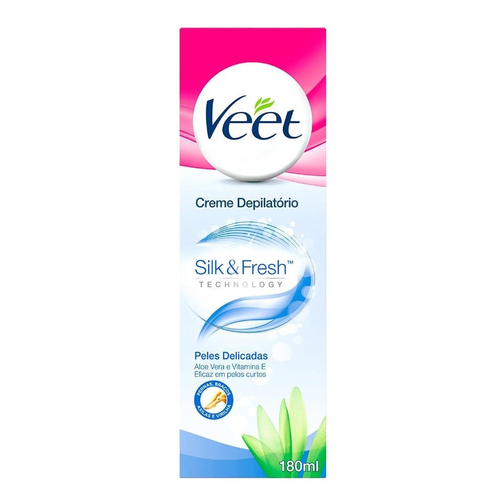 Creme Depilatório Veet Pele Sensível 180ml
