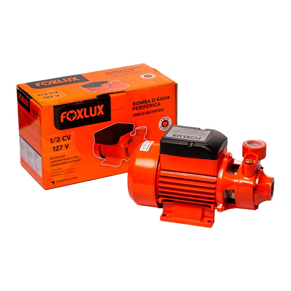 Bomba Periférica Foxlux 1/2CV 110V