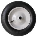 Roda para Carrinho de Mão Esfera Completa 3,25x8 Cinza