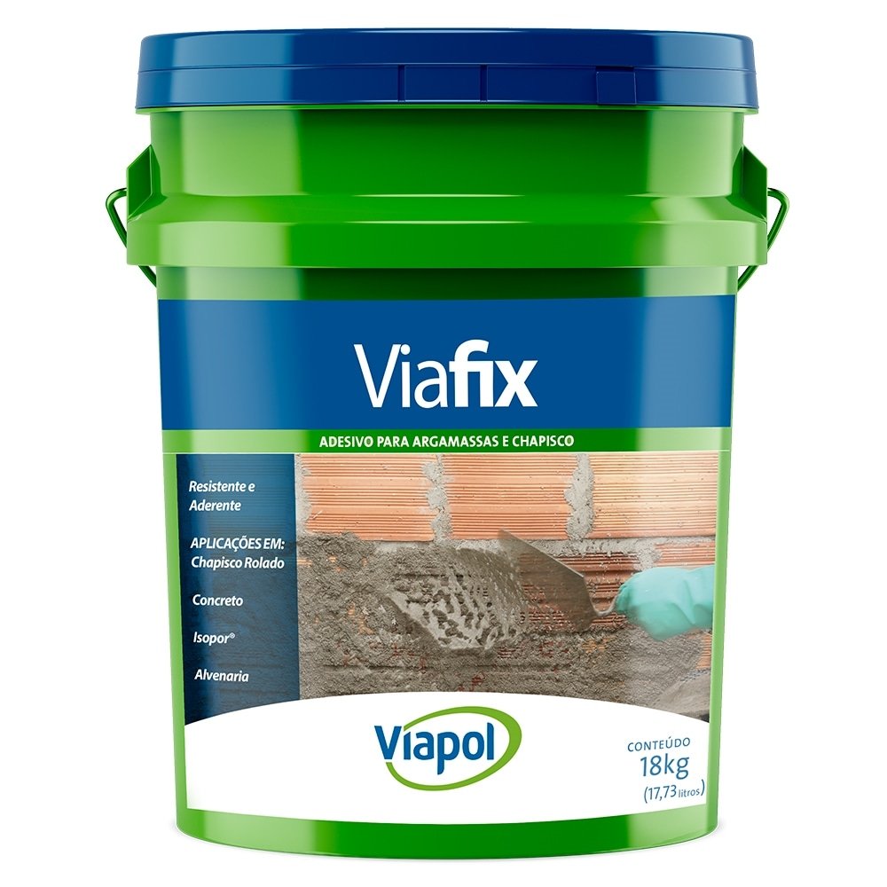 Adesivo Flexível Viapol Viafix para Chapisco 18Kg