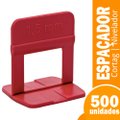 Espaçador Nivelador Cortag Eco Vermelho 1,5mm - Embalagem com 500 Unidades