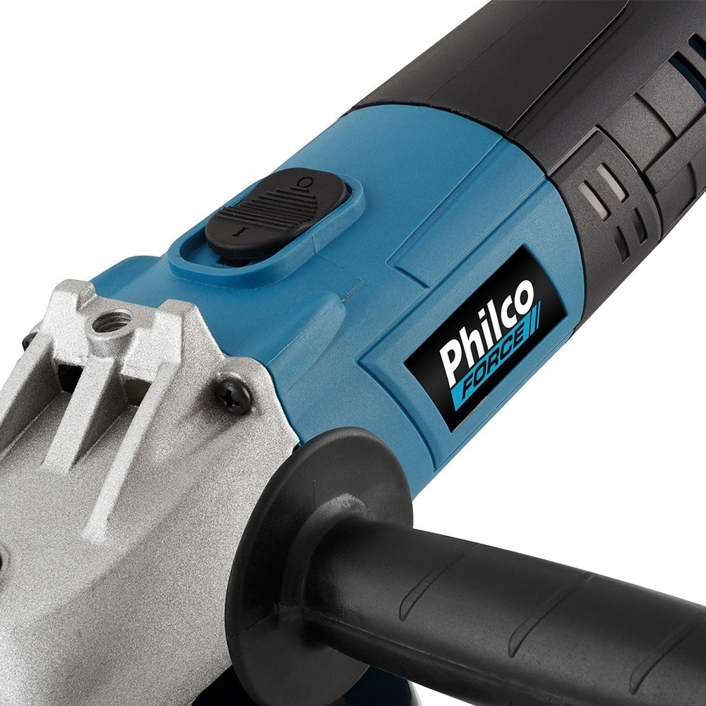 Esmerilhadeira Angular Philco 850W PEM01 + Disco para Desbaste Grátis 110V