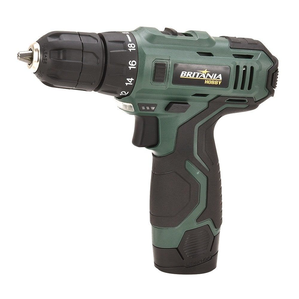 Furadeira/Parafusadeira Britânia BPF03 3,8" a Bateria 12V 1300mAh Bivolt
