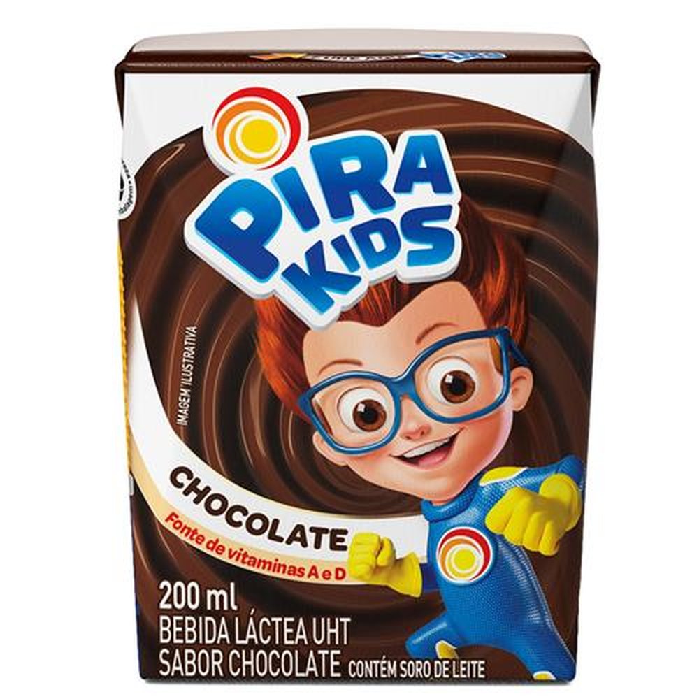 Bebida Lactea Pirakids Chocolate 200ml