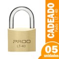 Cadeado Pado LT40 40mm - Caixa com 5 Unidades