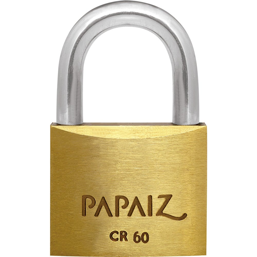 Cadeado Papaiz 60mm - Embalagem Flow Pack com 6 Unidades