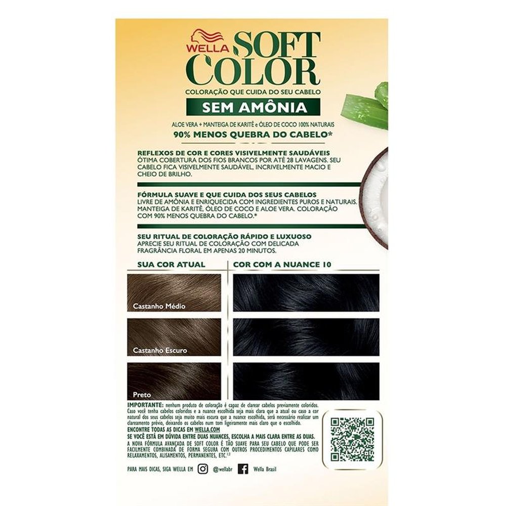 Tintura Soft Color 1.0 Café Expresso 35g