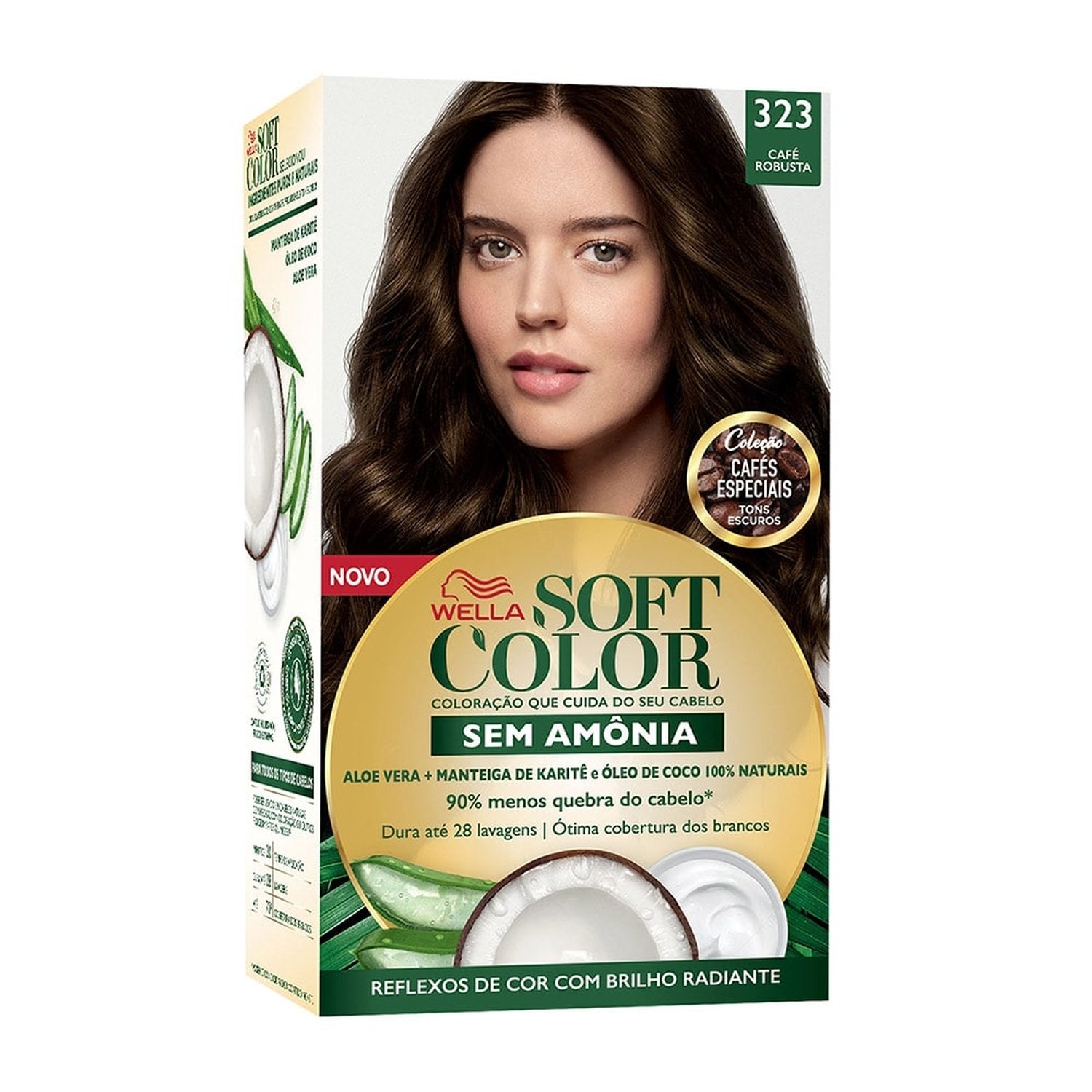 Tintura Soft Color 3.23 Café Robusta, 35g