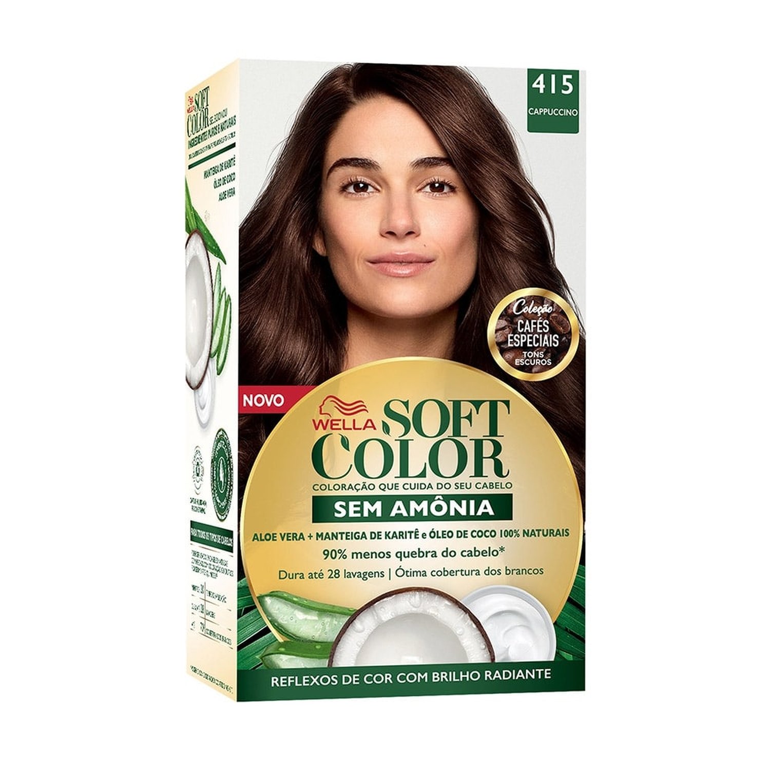 Tintura Soft Color 4.15 Cappuccino 35g