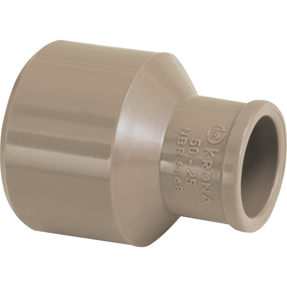 Bucha de Redução Soldável Longa Krona 50x25 - Embalagem com 25 unidades