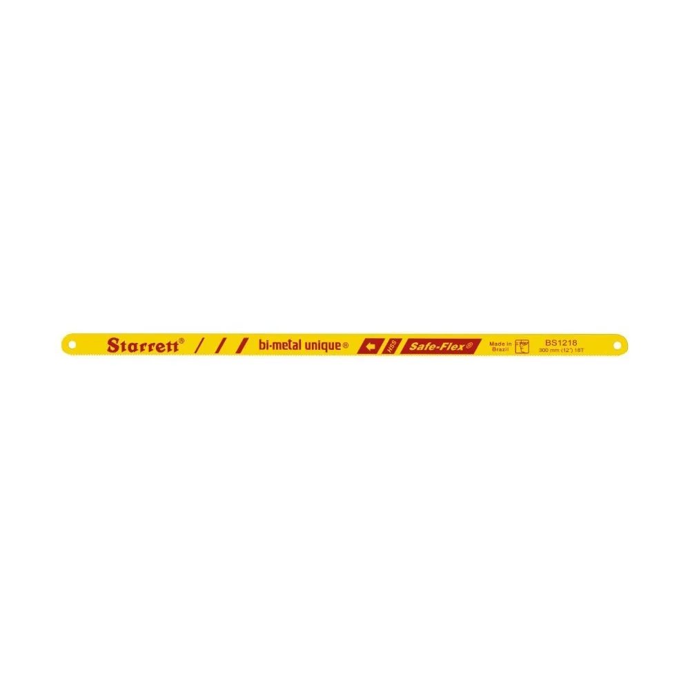 Segueta Starrett Bimetálica Flexível BS1218 Cartucho - 10 Embalagens com 2 Unidades