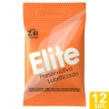 Preservativo Blowtex Lubrificado Elite - 12 pacotes c/ 3 unidades