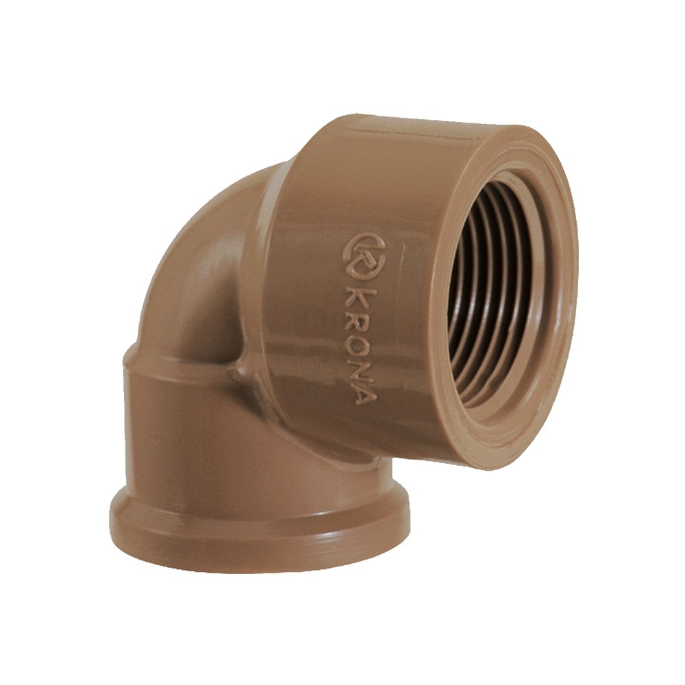 Joelho Soldável 90 Krona com Rosca 25mmX3/4 - Embalagem com 30 Unidades