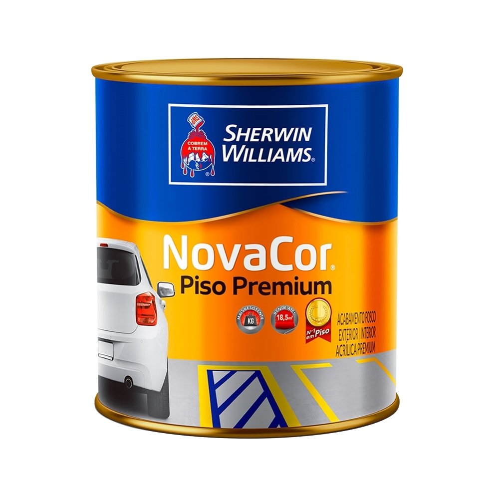 Tinta para Piso Novacor Sherwin-Williams Marrom 900ml