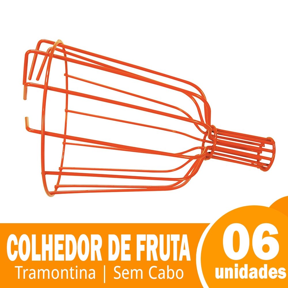 Colhedor de Fruta Tramontina sem Cabo - Embalagem com 6 Unidades