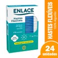 Hastes Flexíveis Enlance 24 Embalagens com 150 Unidades
