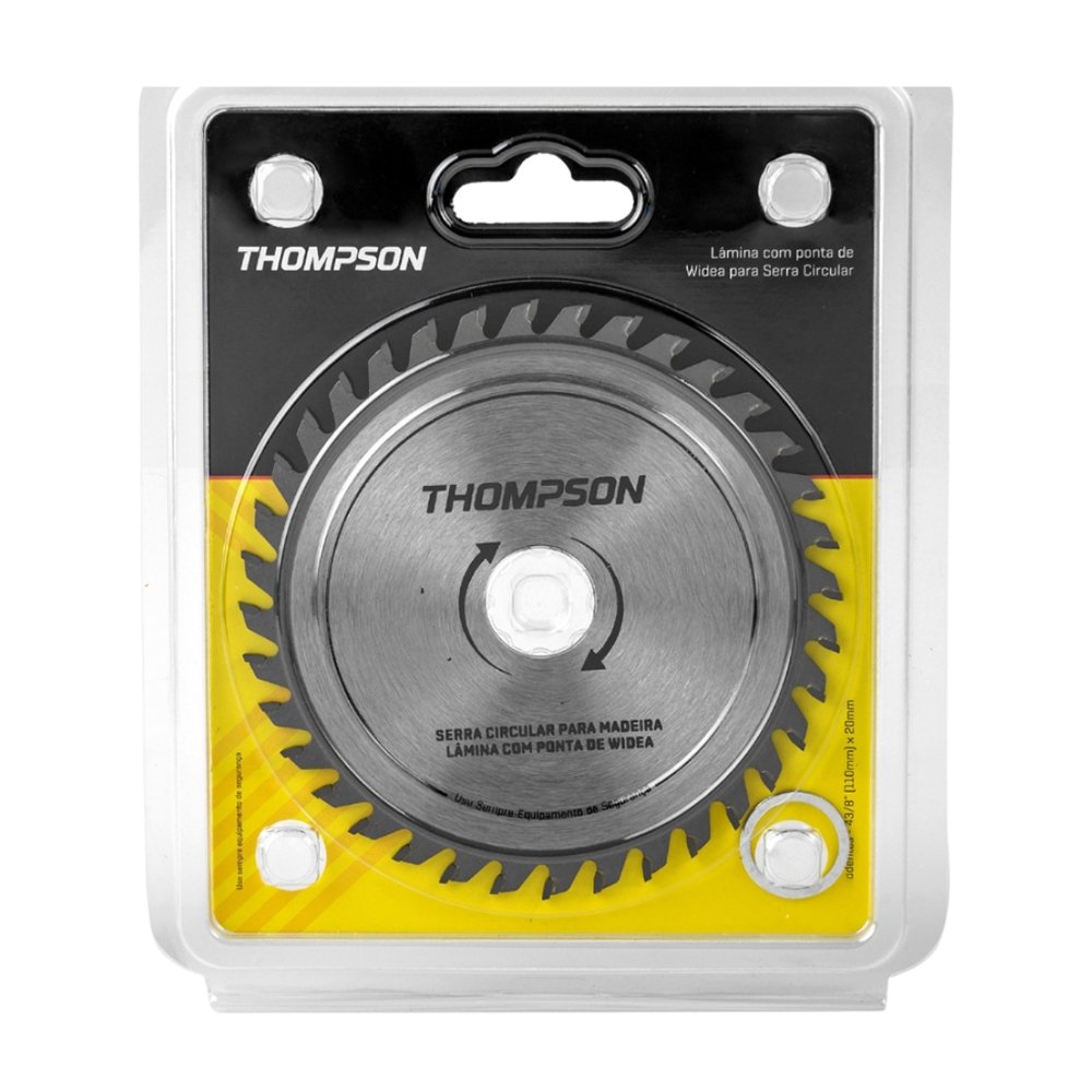 Disco Serra Circular Thompson Com Videa 7.1/4 24 Dentes