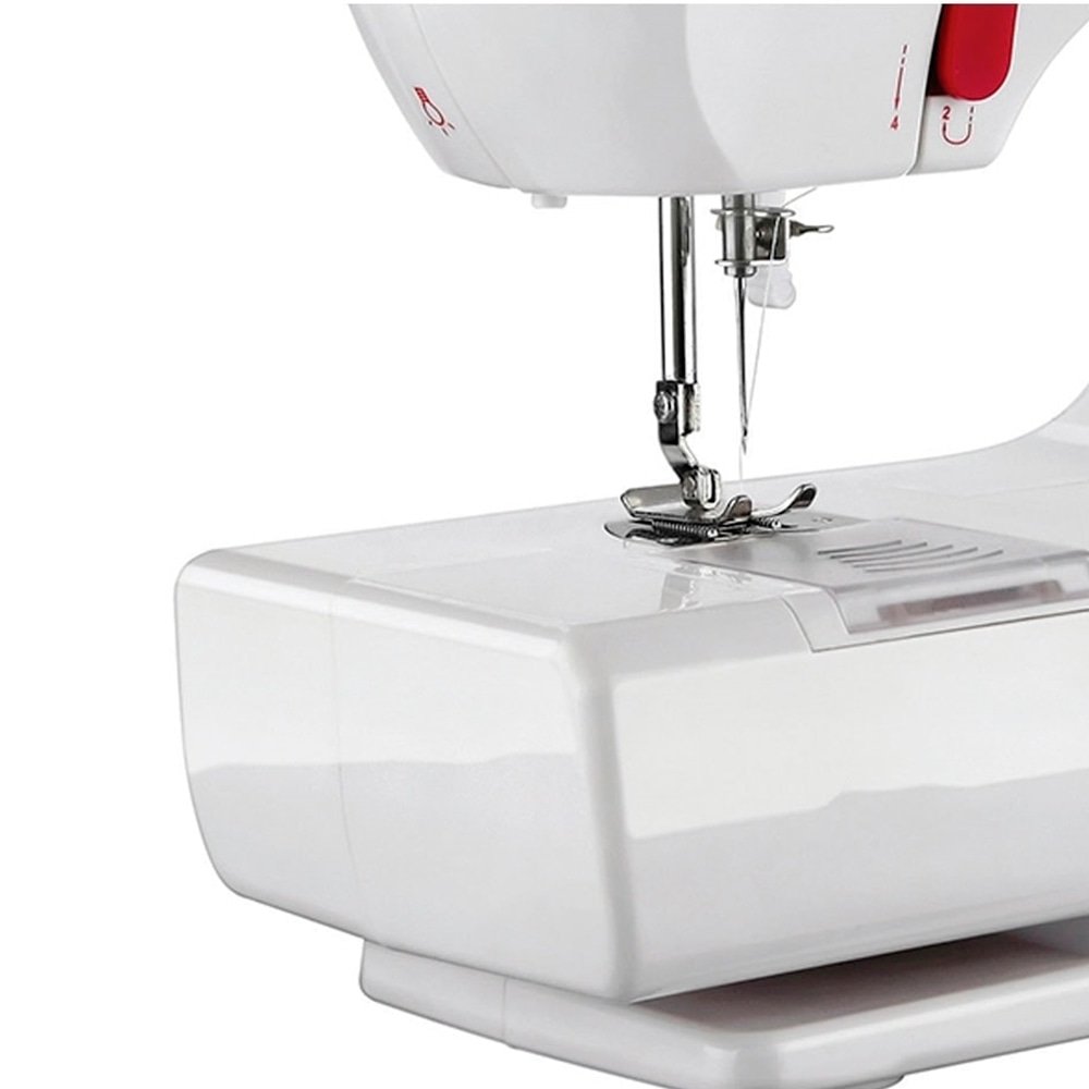 Máquina de Costura Elgin Bl1200 | Bella Portátil 6 Pontos Branco, Bivolt