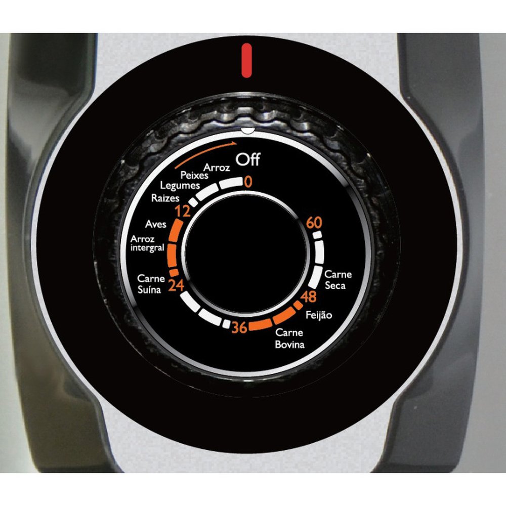 Panela Elétrica de Pressão Walita RI3103 - 5 Litros, Aço Inoxidável, 220V