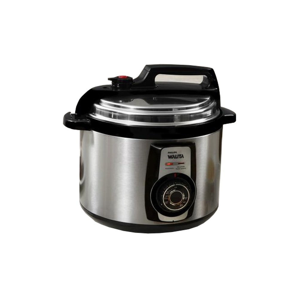 Panela Elétrica de Pressão Walita RI3103 - 5 Litros, Aço Inoxidável, 220V