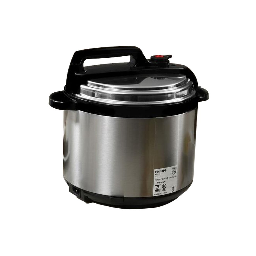Panela Elétrica de Pressão Walita RI3103 - 5 Litros, Aço Inoxidável, 220V