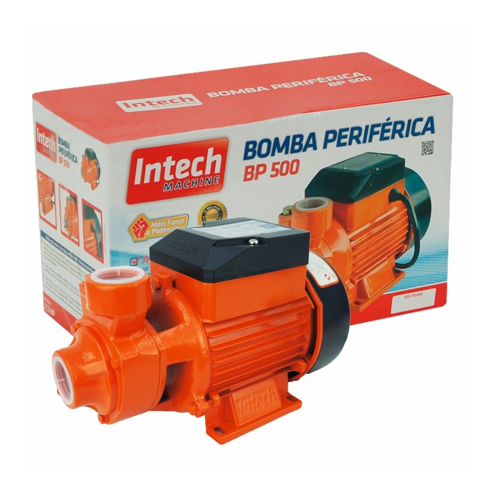 Bomba Periférica Intech Machine 1/2CV BP500 220V