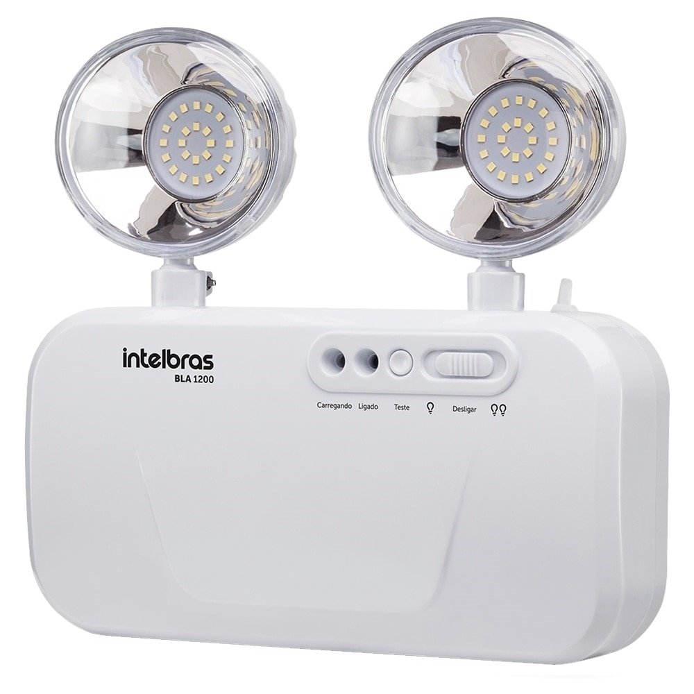 Luminária de Emergência Intelbras BLA-1200 Branco