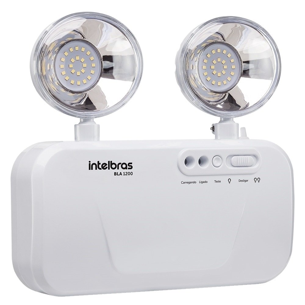 Luminária de Emergência Intelbras BLA-1200 Branco