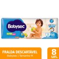 Fralda Descartável Babysec Galinha Pintadinha Ultra Sec Jumbo Tamanho M - 8 Pacotes com 26 Fraldas - Total 208 Tiras