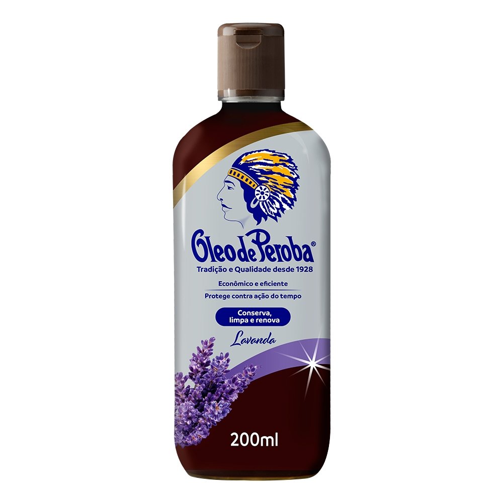 Óleo de Peroba King Lavanda 200ml Embalagem com 6 Unidades