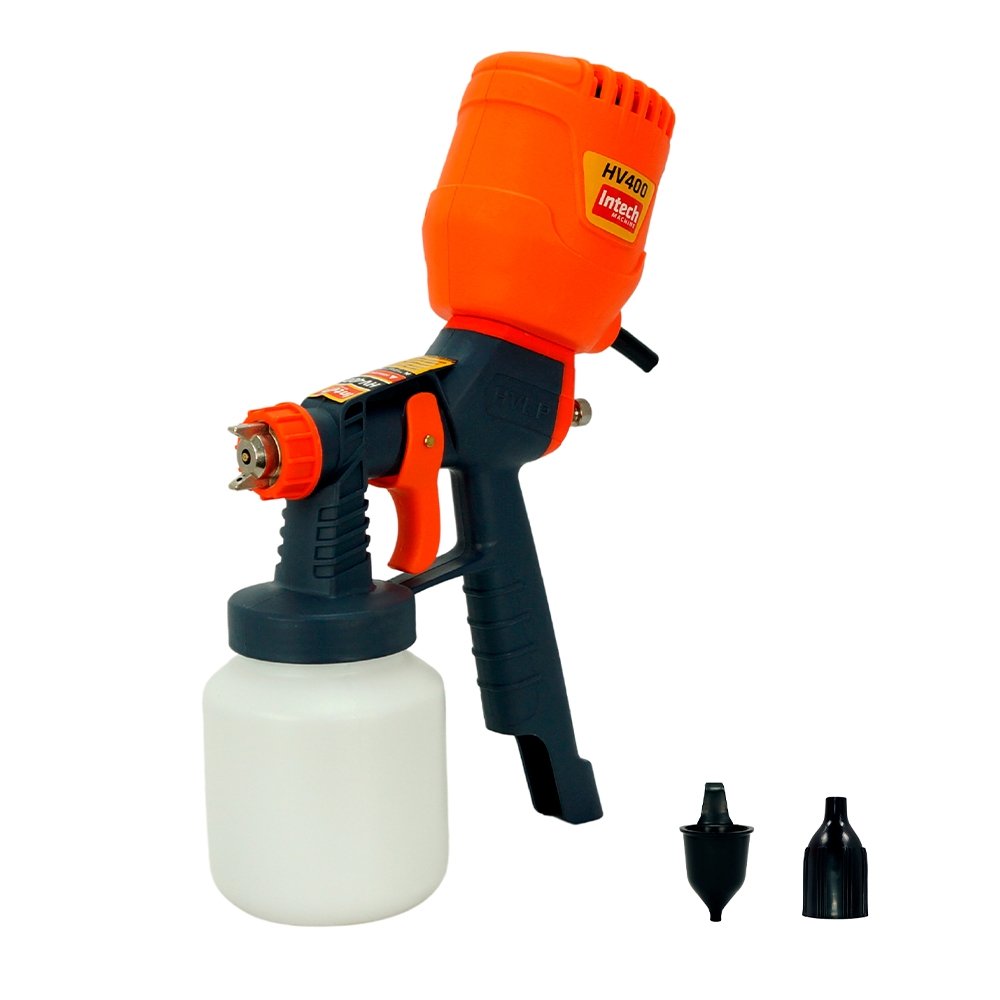Pistola para Pintura Elétrica Intech Machine Pulverizadora HV400 Ar Direto 220V
