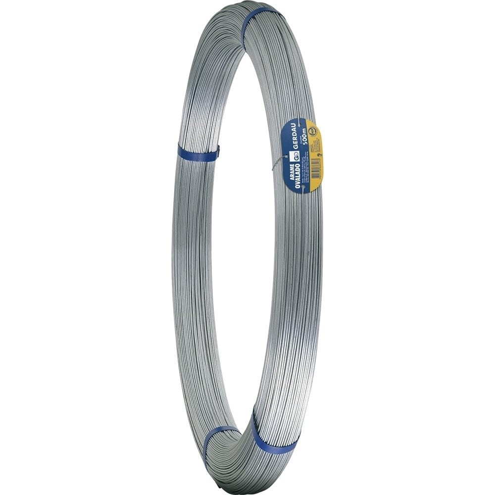 Arame Gerdau Liso Ovalado 17X15 2,4X3,0mm 700Kgf  500m