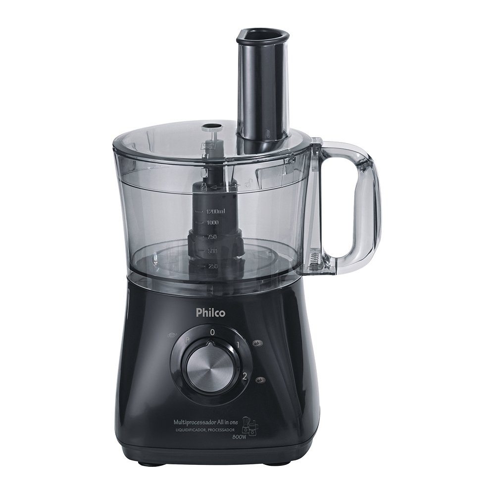 Processador de Alimentos Philco All In One PR - 2 Velocidades + Pulsar 800W, 110V