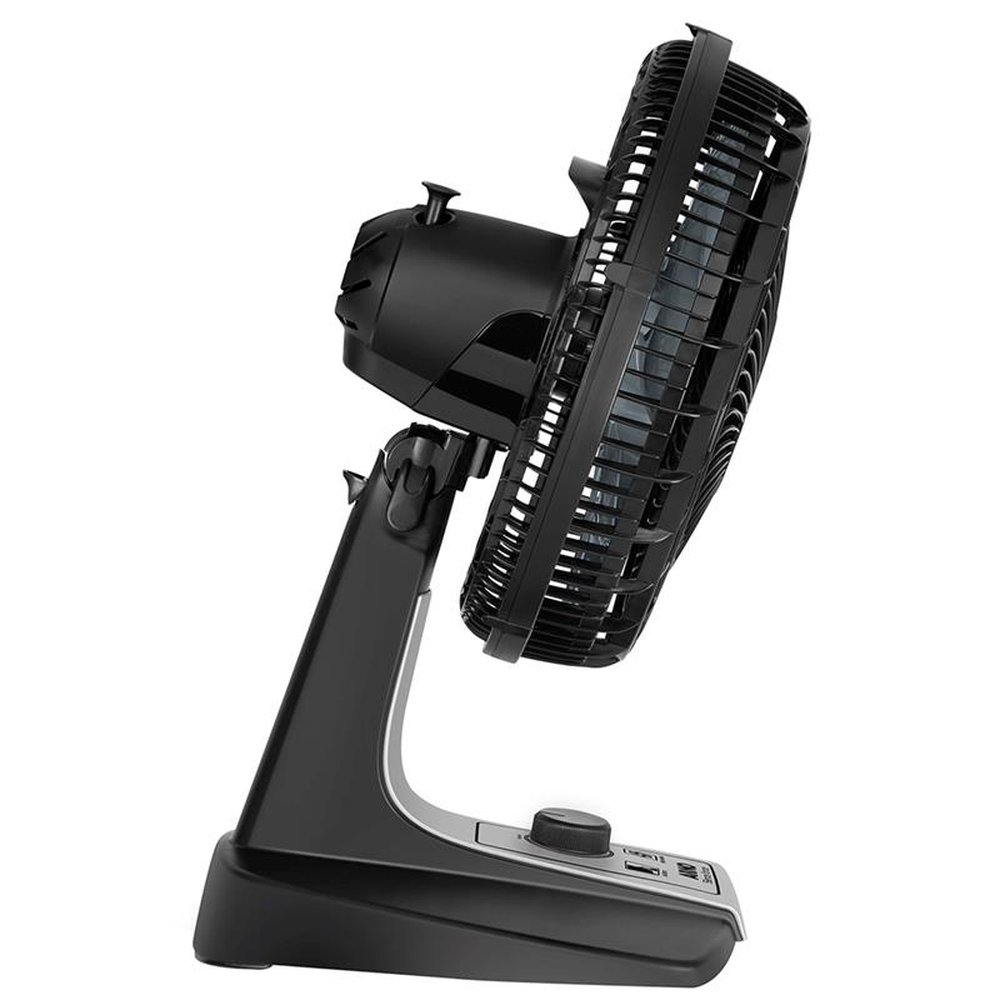 Ventilador de Mesa Arno Turbo Silence Force, 30cm, Preto, 220V