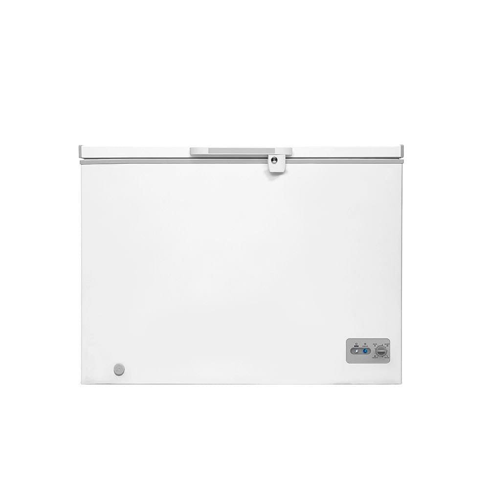 Freezer Horizontal Midea 295 Litros RCFA, Porta Metálica, 1 Tampa, Branco, 110V