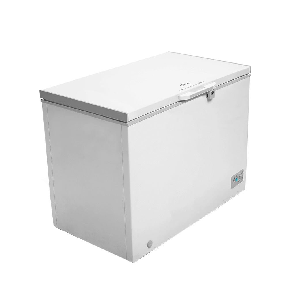 Freezer Horizontal Midea 295 Litros RCFA, Porta Metálica, 1 Tampa, Branco, 110V