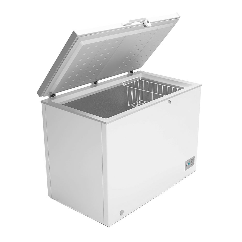 Freezer Horizontal Midea 295 Litros RCFA, Porta Metálica, 1 Tampa, Branco, 110V