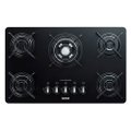 Cooktop a Gás 5 bocas Consul CDD75AE, Quadrichama, Preto, Bivolt
