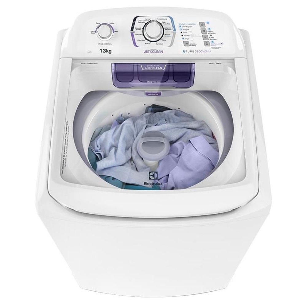 Máquina de Lavar Roupas 13Kg Electrolux LAC13, Branca, 220V