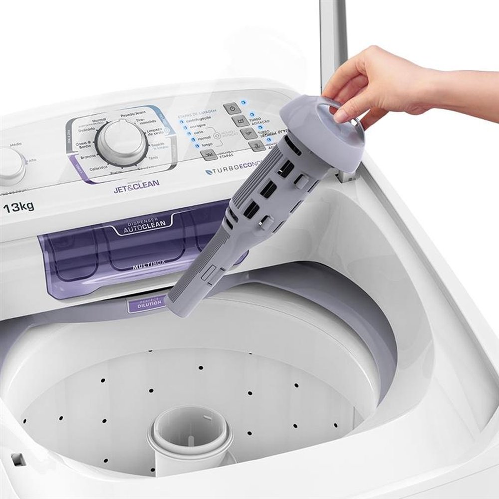 Máquina de Lavar Roupas 13Kg Electrolux LAC13, Branca, 220V