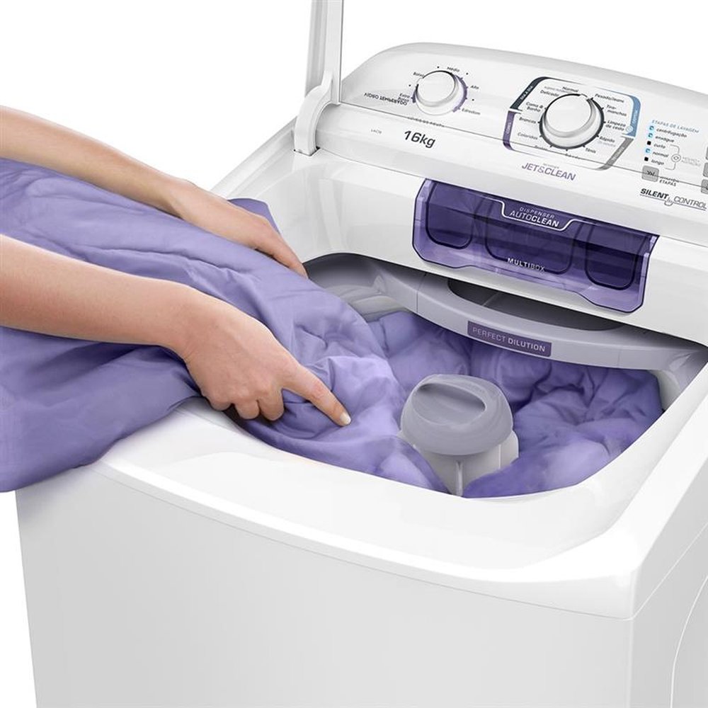 Máquina de Lavar Roupas 16Kg Electrolux, LAC16, Branca, 220V