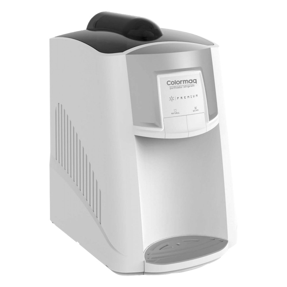 Purificador de Água de Mesa Colormaq CPUHFBA1 - com Compressor Branco, 110V