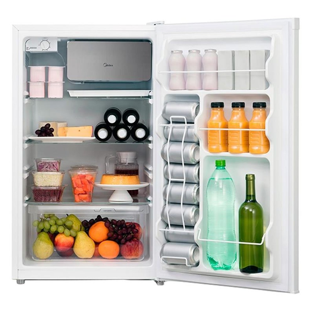 Frigobar Midea 124 Litros MRC12B1, Branco, 220V